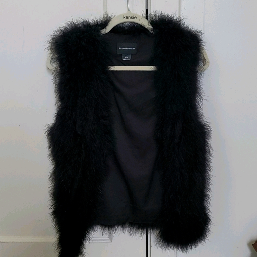 Club Monaco Feather Vest